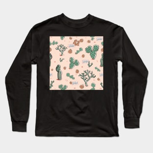 cactus garden Long Sleeve T-Shirt